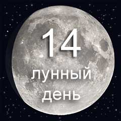 14 лунный день характеристика дня
